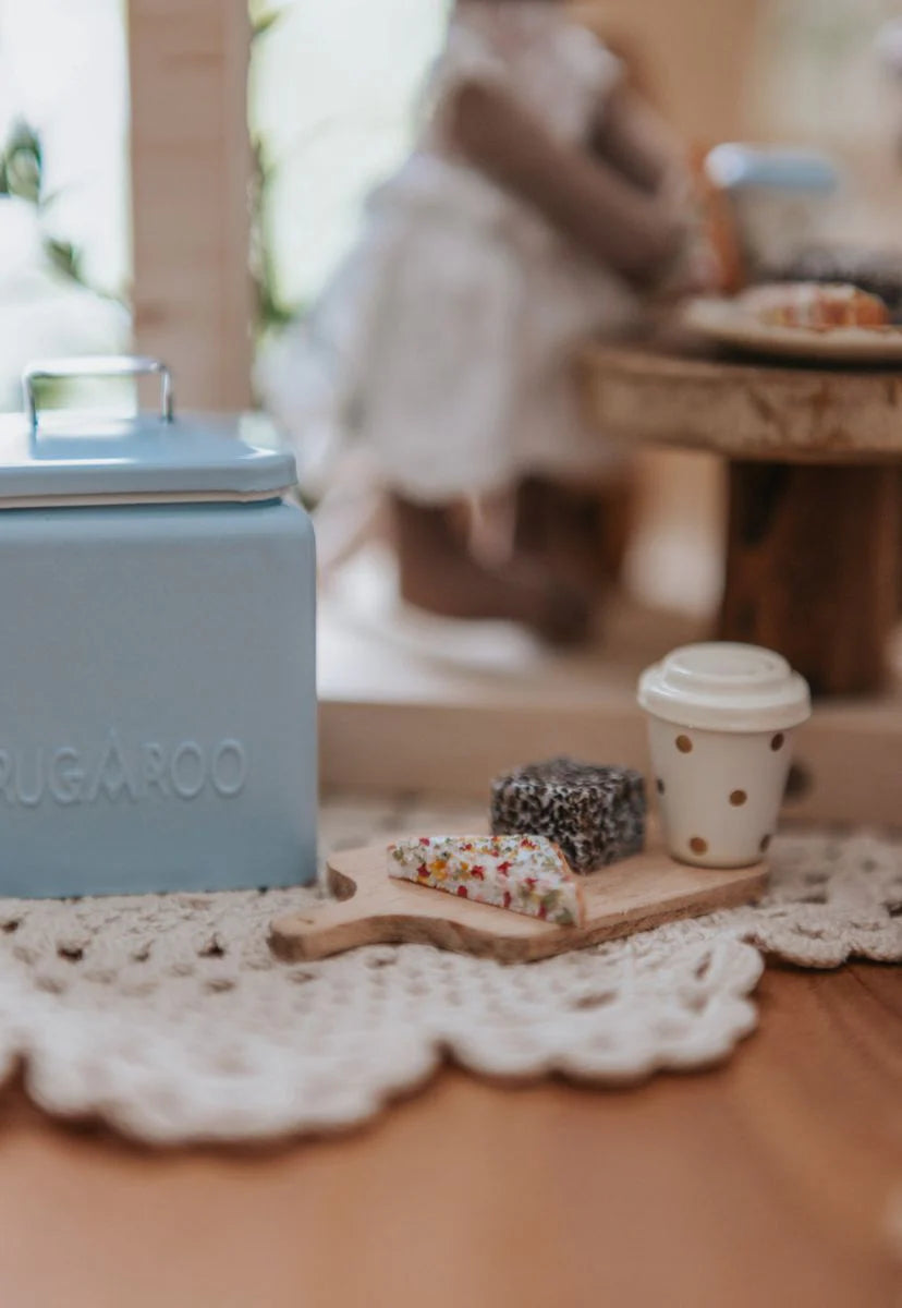 The T'roo-Blue Esky with Lamingtons | Rugaroo Doll Accessories *Pre-order