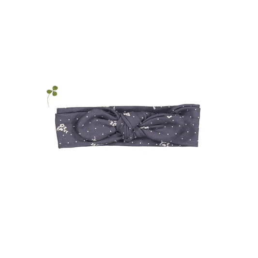 The Printed Headband  - Steel Floral