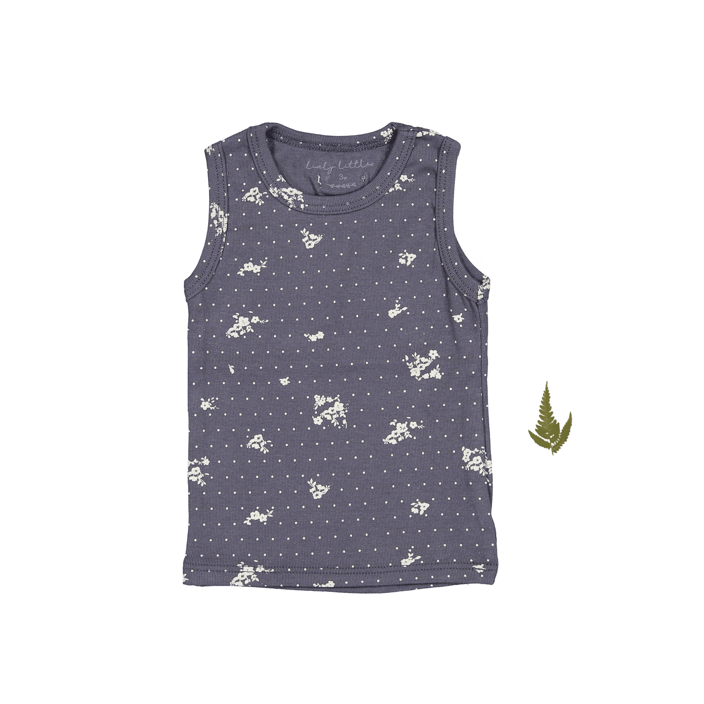 The Printed Tank - Steel Floral