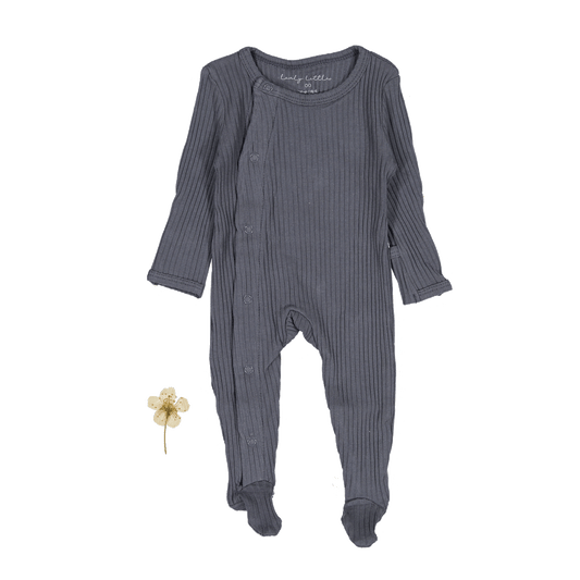 The Snap Romper - Steel