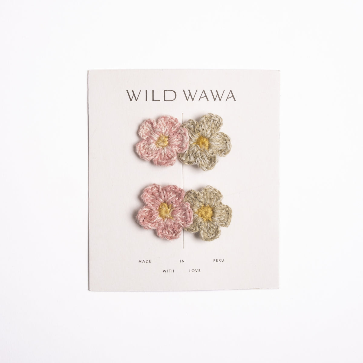 Crochet Clip Set | Meadow Bloom