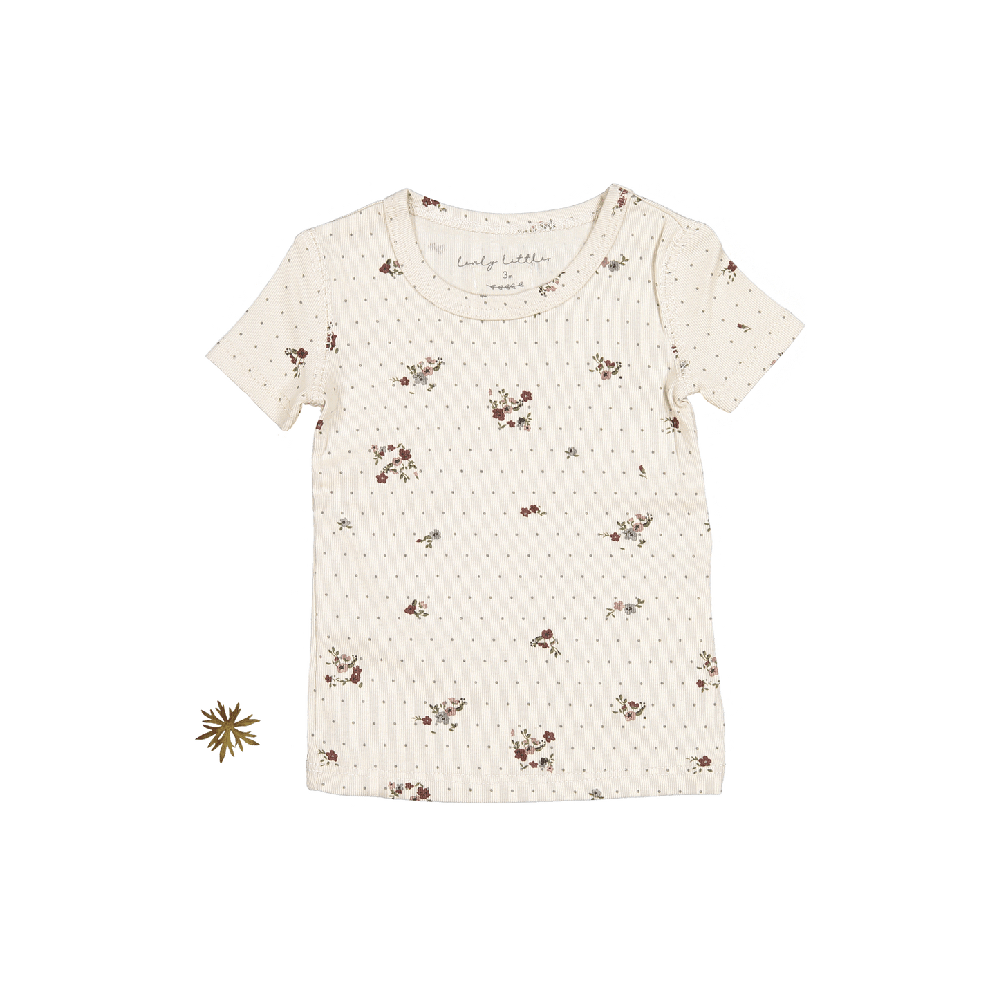 The Printed Short Sleeve Tee - Vintage Floral